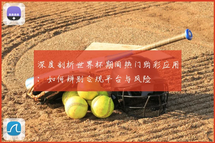 深度剖析世界杯期间热门购彩应用：如何辨别合规平台与风险